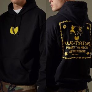 Urban Outfitters | Tops | Uo Wutang Clan Protect Ya Neck Hoodie Sweatshirt  | Poshmark